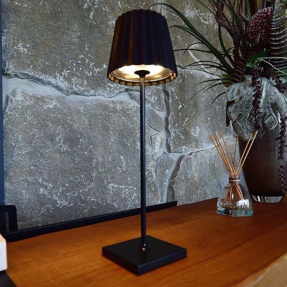 Deko-Light LED Tischleuchte LED Tischleuchte Sheratan II Dim in Schwarz 2,2W 154lm IP54, keine Angabe, Leuchtmittel enthalten: Ja, fest verbaut, LED, warmweiss, Tischleuchte, Nachttischlampe, Tischlampe