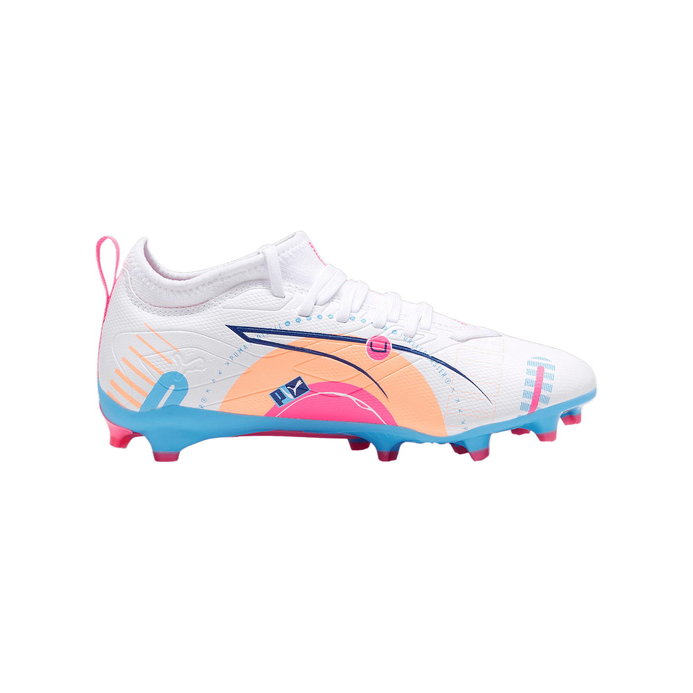 PUMA ULTRA 5 Match Vol. Up FG/AG Kids Weiss F01