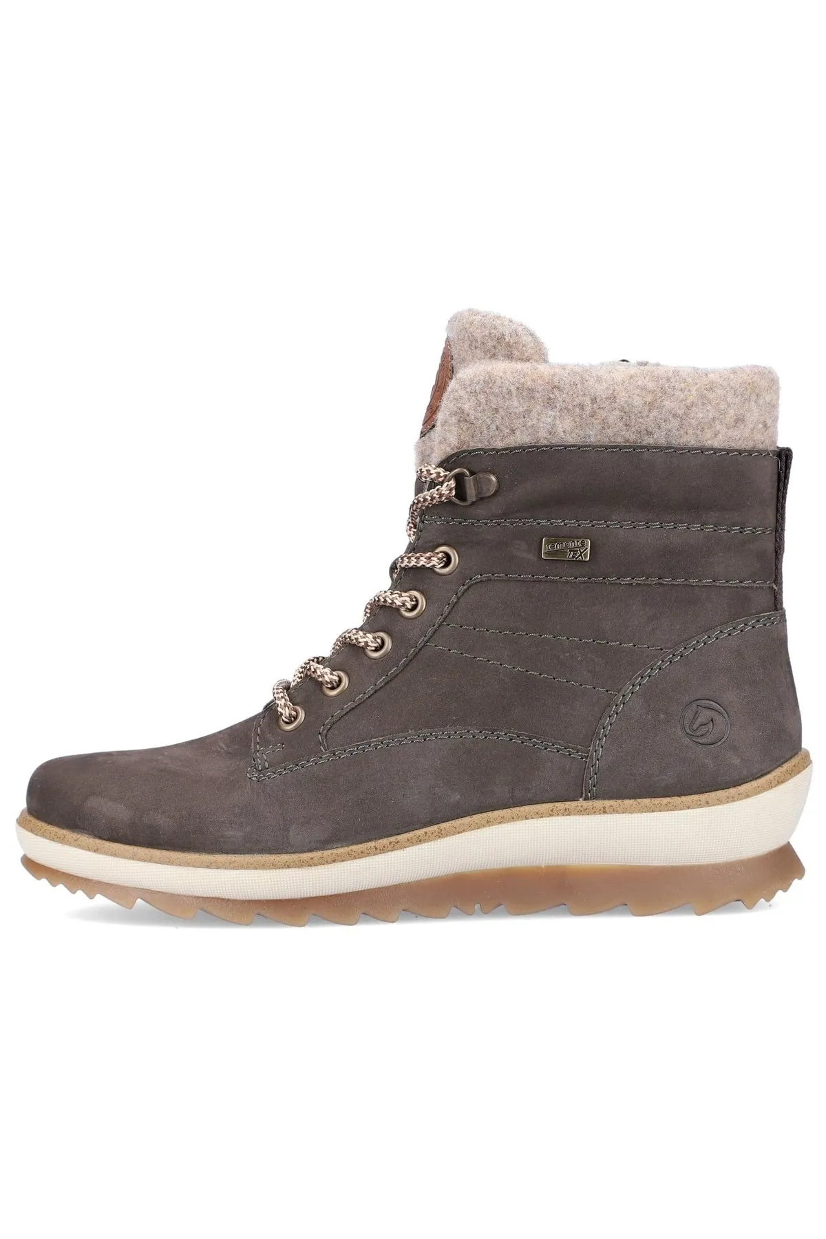 Remonte  Stiefelette - Grau - Flacher Absatz