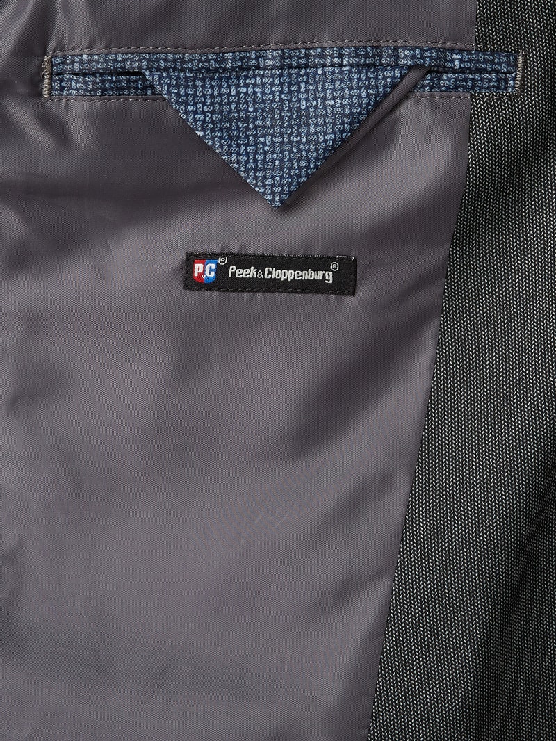 Super Slim Fit 2-Knopf-Sakko mit Stretch-Anteil in anthrazit