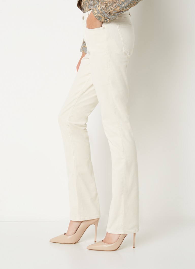 Ralph Lauren  Mid waist straight fit broek van corduroy