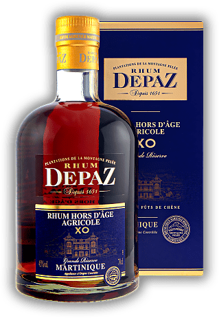 Depaz Rhum Vieux X.O. Grande Reserve Depaz Rhum Vieux X.O. Grande Reserve  0,7	 Liter - Vol 45%