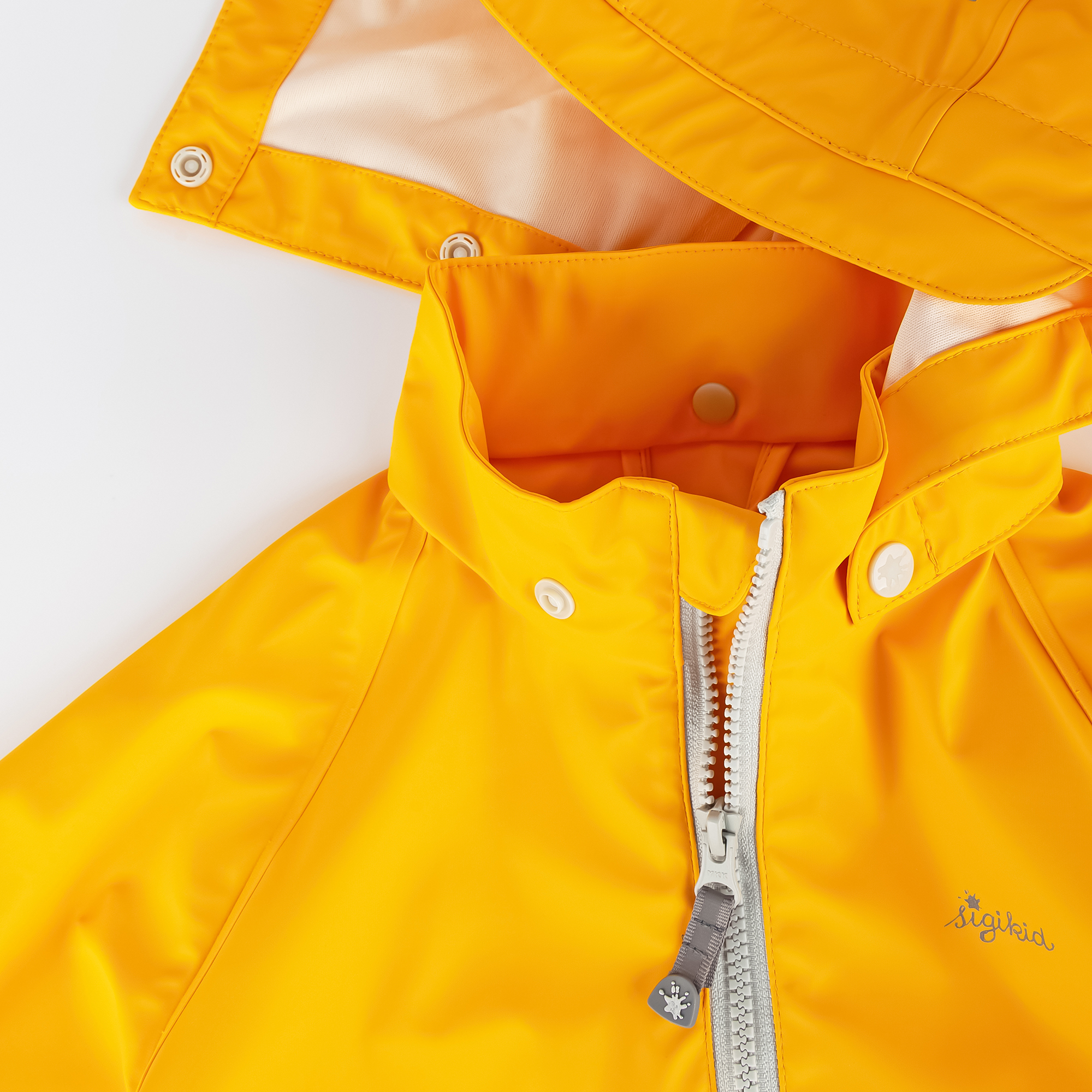 Kinder Regenjacke, gelb