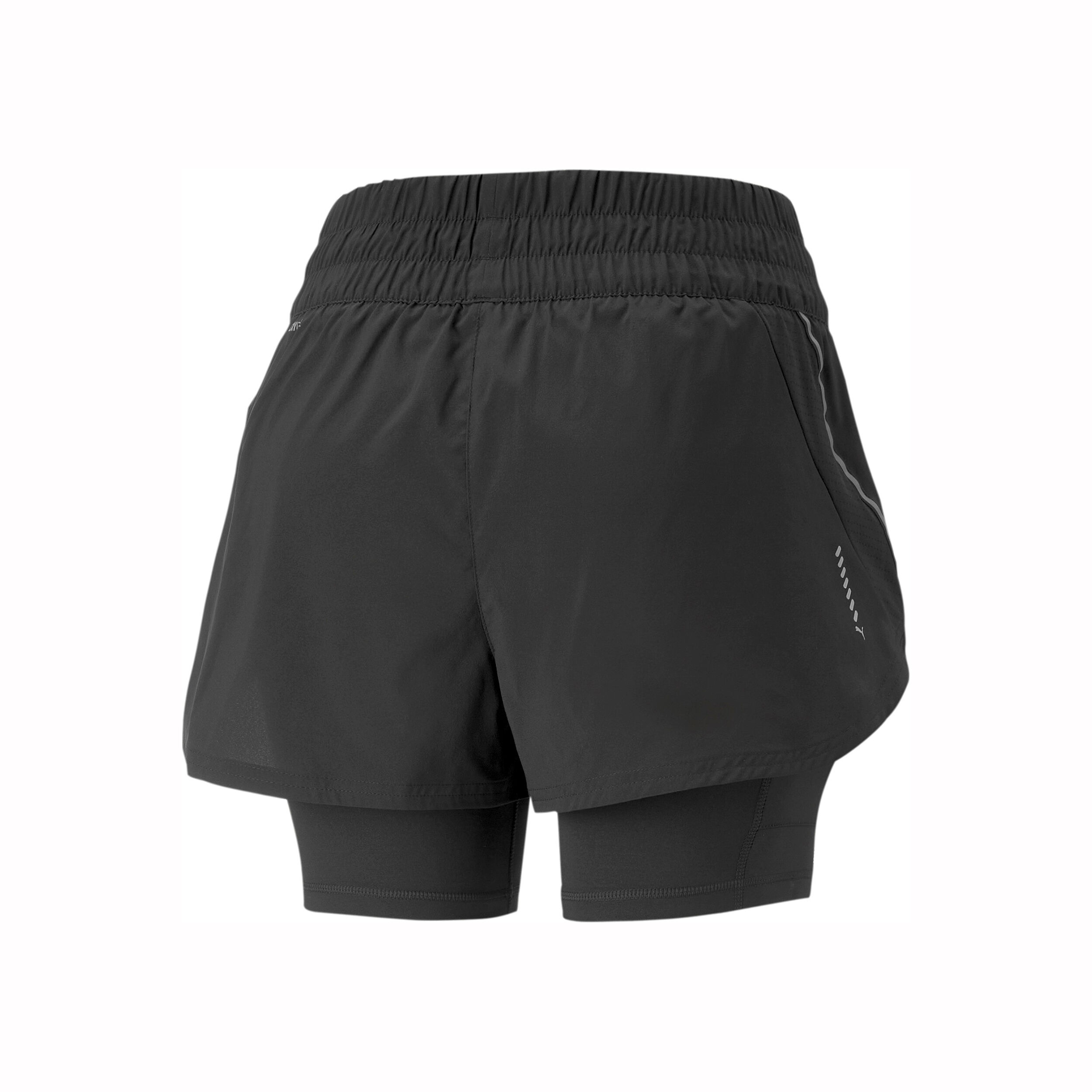 Run 2in1 Shorts Damen - Schwarz