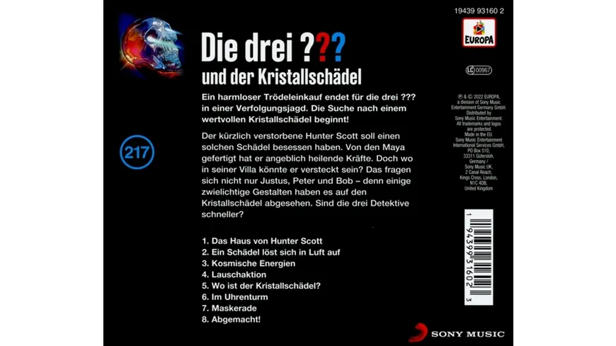 Folge 217: und der Kristallschädel