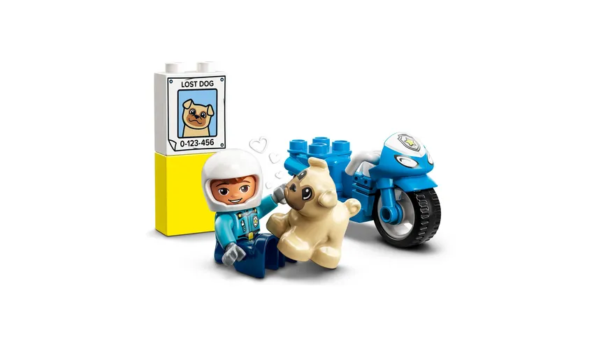 LEGO DUPLO 10967 Polizeimotorrad