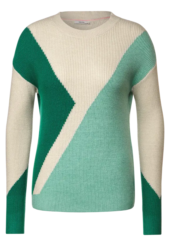 CECIL Jacquard Strickpullover