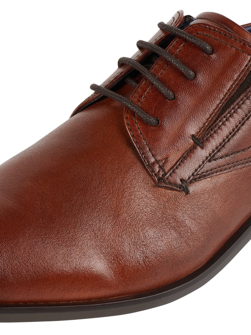 Schnürschuhe aus Leder Modell 'Savio Evo' in cognac