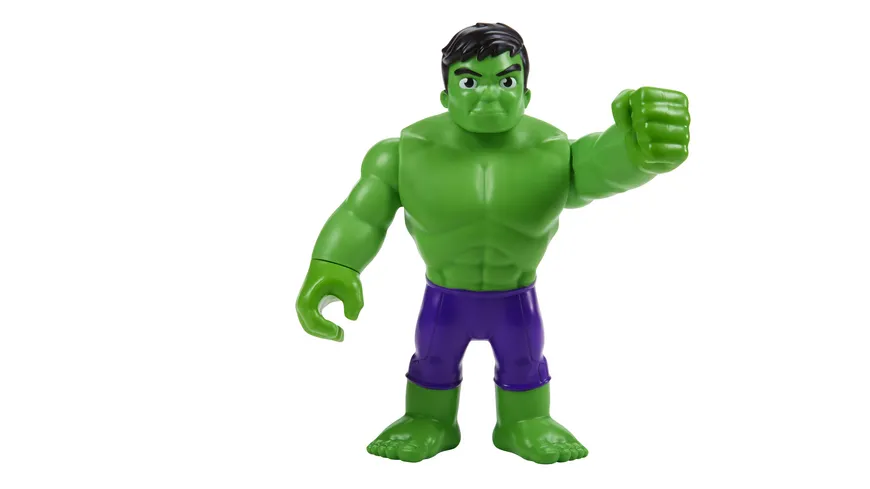 Hasbro - Marvel Spidey and His Amazing Friends supergroße Hulk Action-Figur