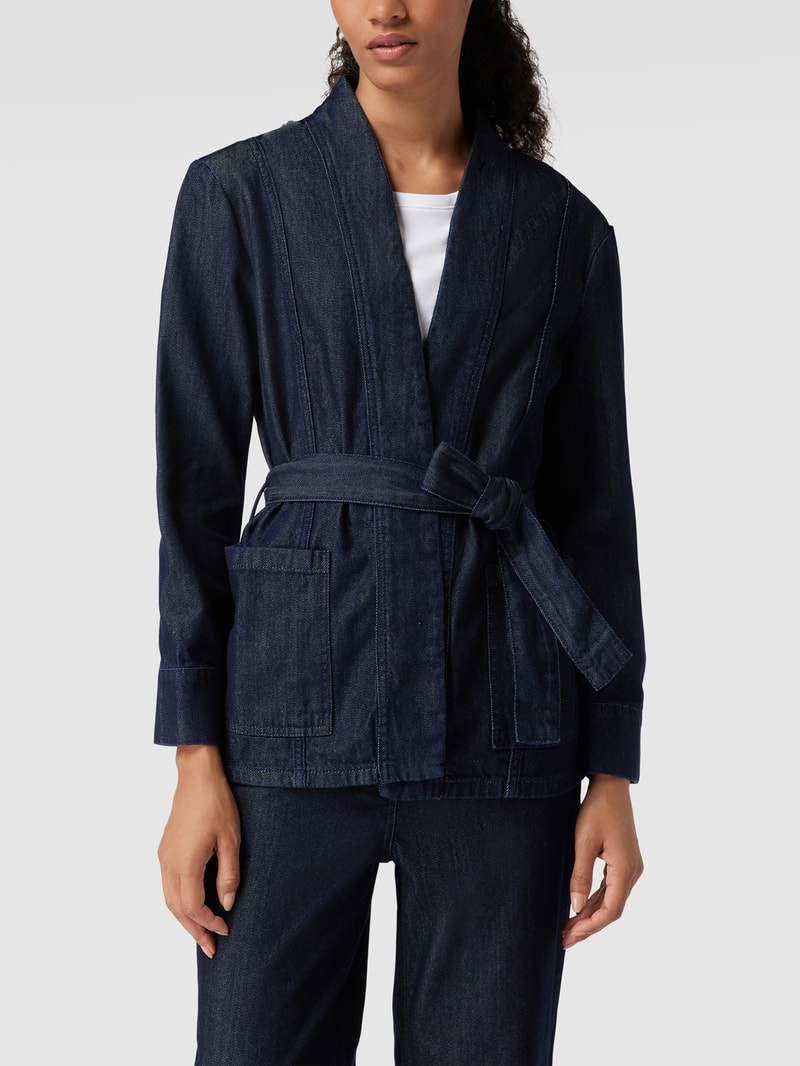 Blazer in Denim-Optik in jeans