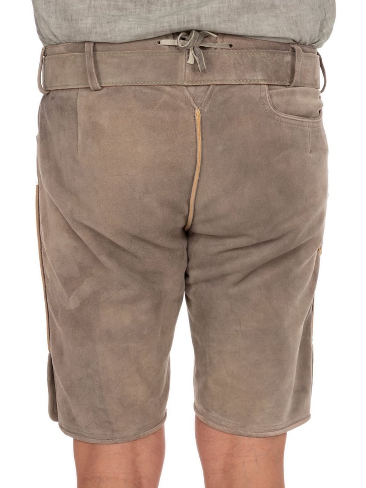 KRÜGER Lederhose 962467 in hellgrau günstig kaufen