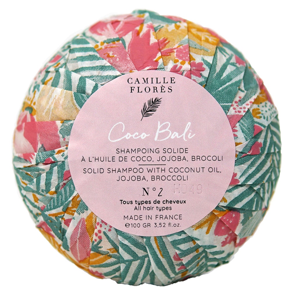 camille flores Coco Bali N°2 Shampoing solide
