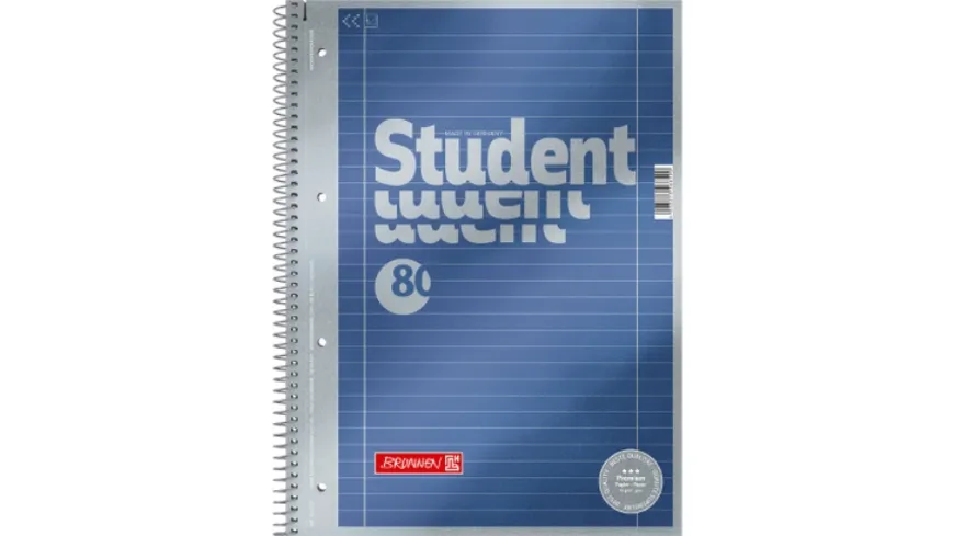 Student Collegeblock A4 80 Blatt Lineatur 27 Premium