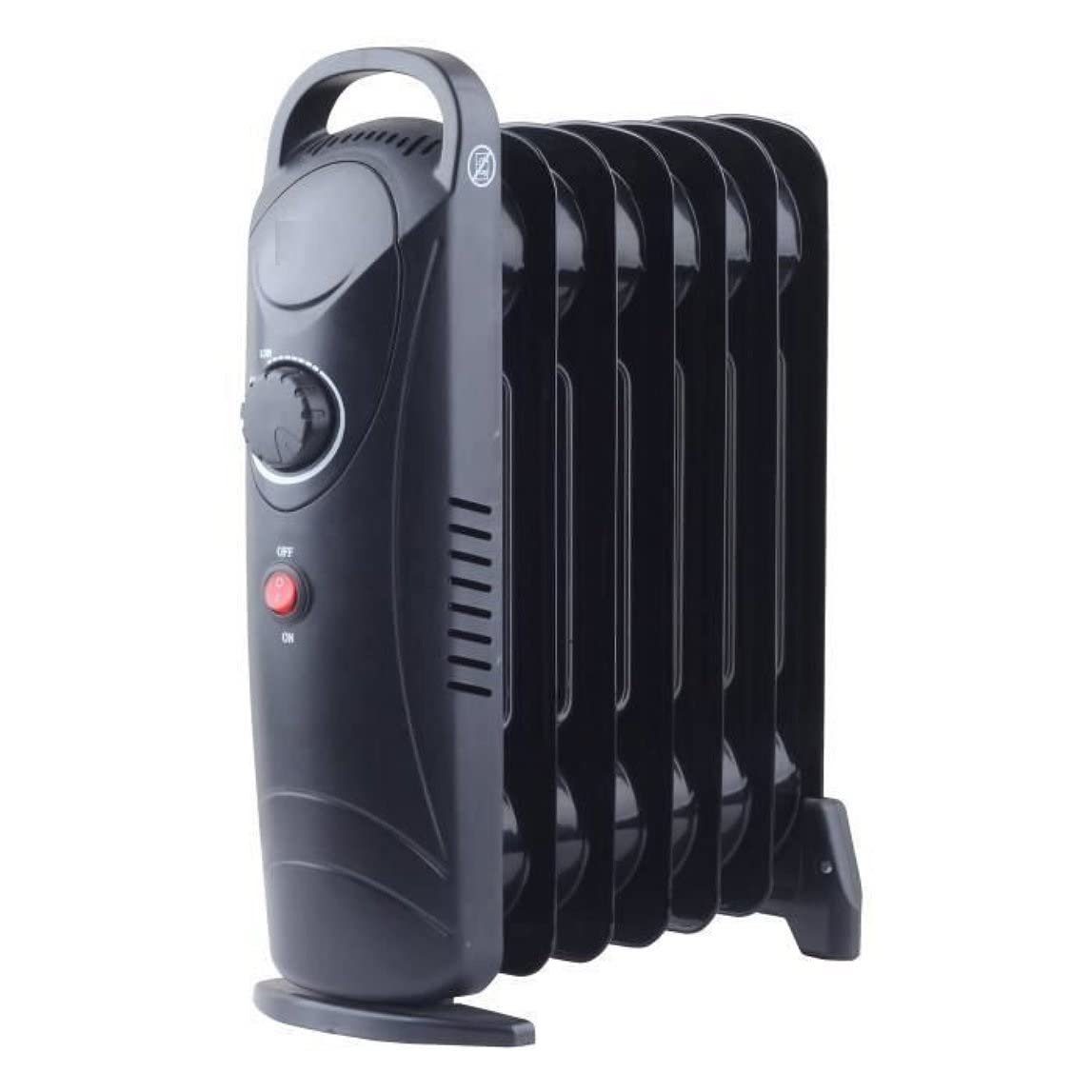 JUNG Ölradiator TECHWOOD TCG62 elektrische Heizung mobile Elektroheizung Ölradiator, 450 W, Heizung Elektro Energiesparend, Ölradiatoren, Ölheizung, Heizgerät