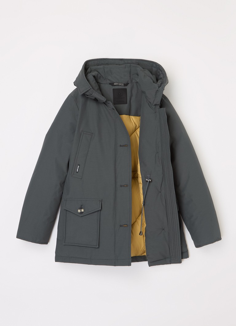 Airforce Classic polsterēta parka ar kapuci