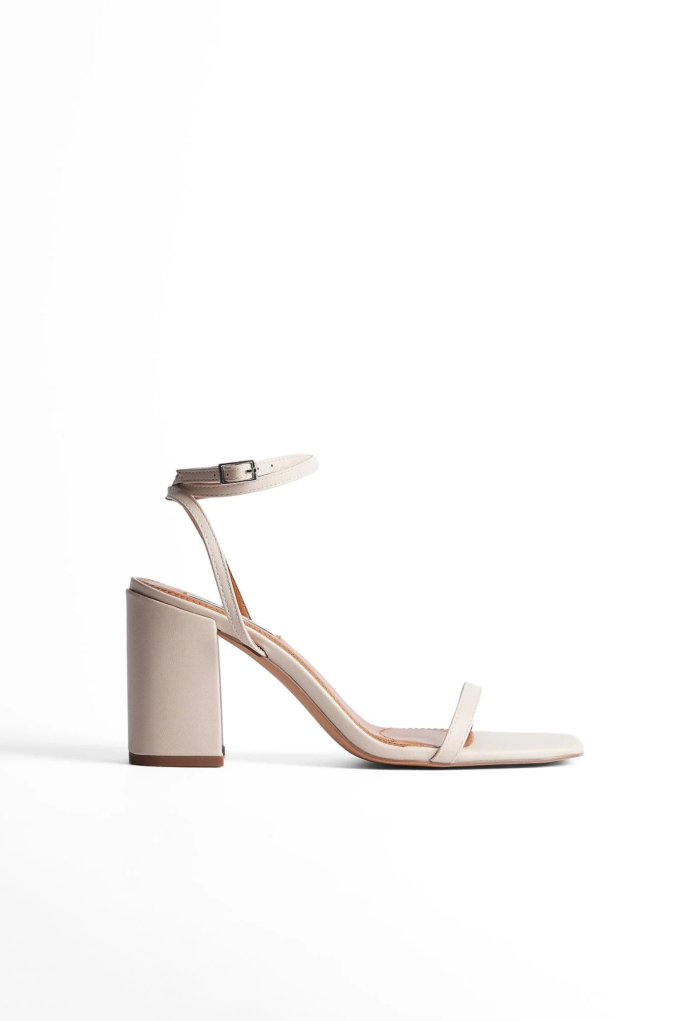Sandalen mit Knöchelriemen und Blockabsatz