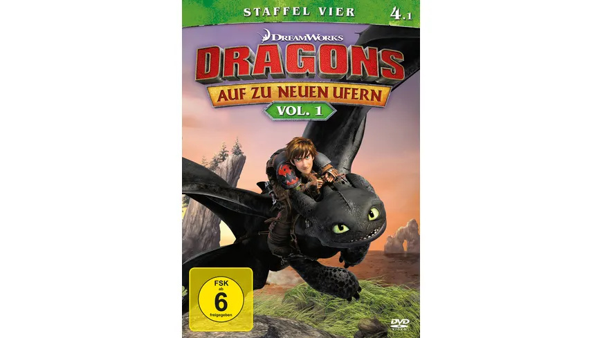 Dragons - Auf zu neuen Ufern - Staffel 4 - Vol. 1