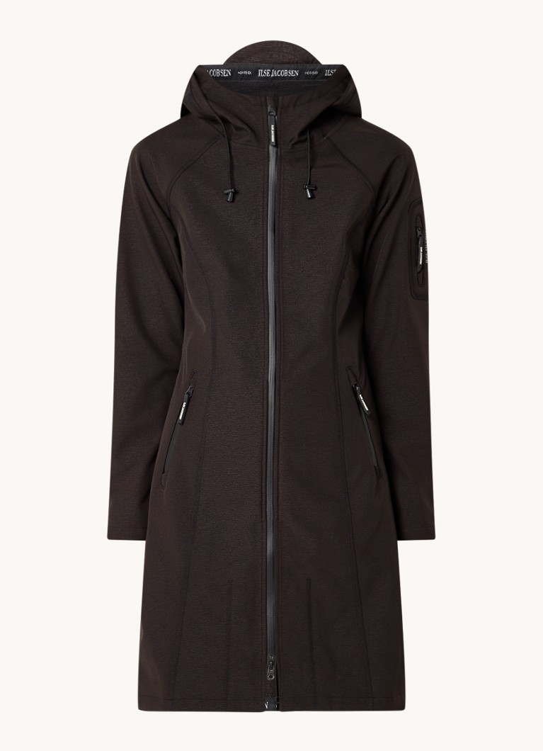 Giacca antipioggia softshell Ilse Jacobsen Rain37L con cerniera impermeabile