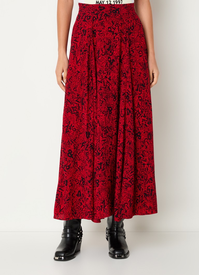 Gonna midi Joyo Zadig&Voltaire con stampa