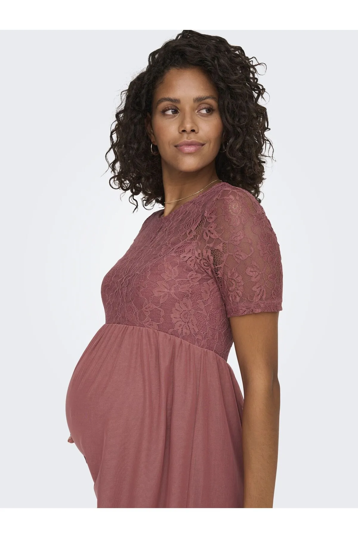 ONLY MATERNITY  Party-Kleid OLMARY 2/4 MESH MAXI DRESS JRS