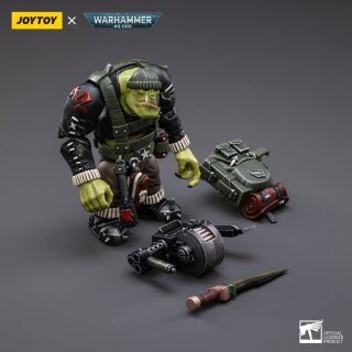 Warhammer 40k Actionfigur 1/18 Ork Kommandos Dakka Boy Rotbilge 13 cm