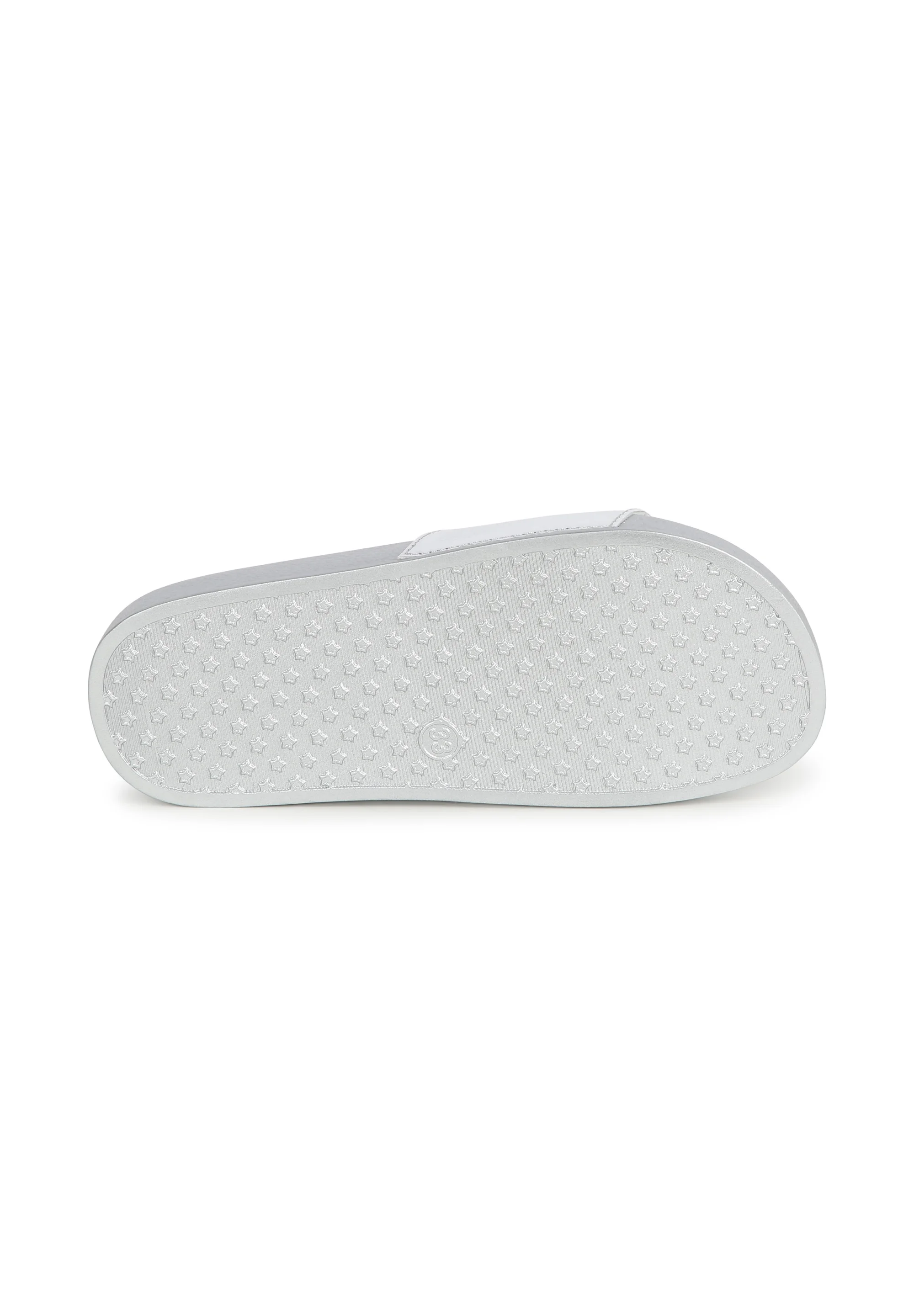 KARL LAGERFELD KIDS AQUA SLIDES UNISEX - Pantuflas