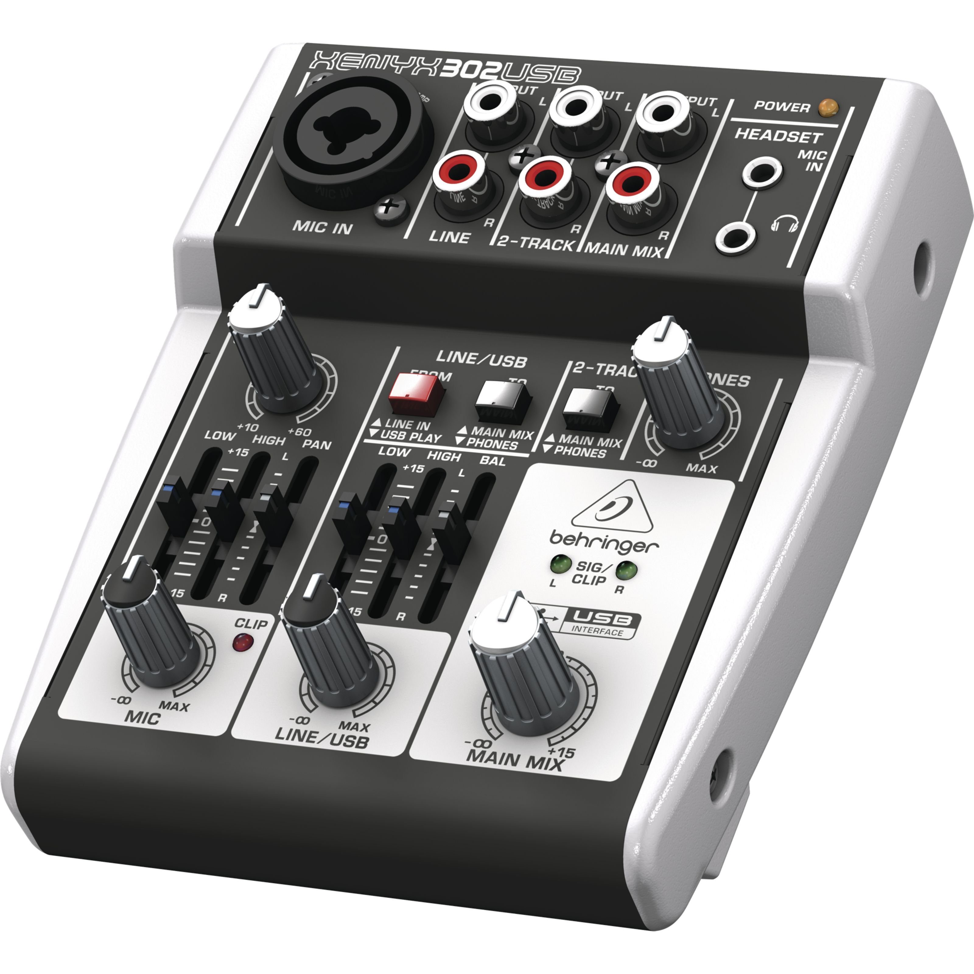 Behringer Mischpult, XENYX 302USB