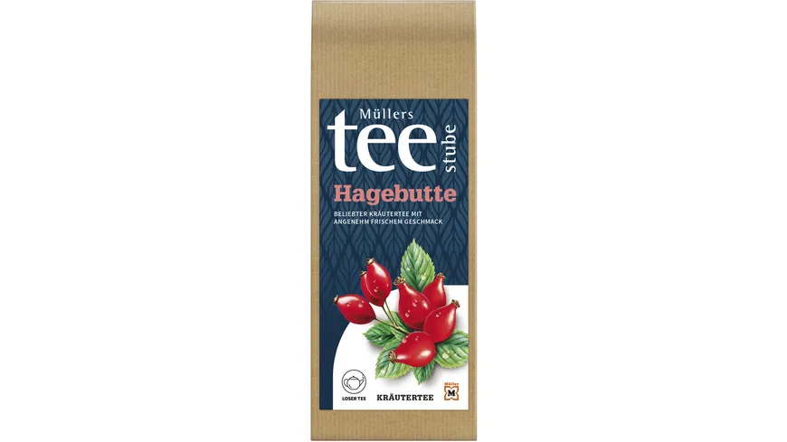 Müllers Teestube Kräutertee Lose Hagebutte 100 g