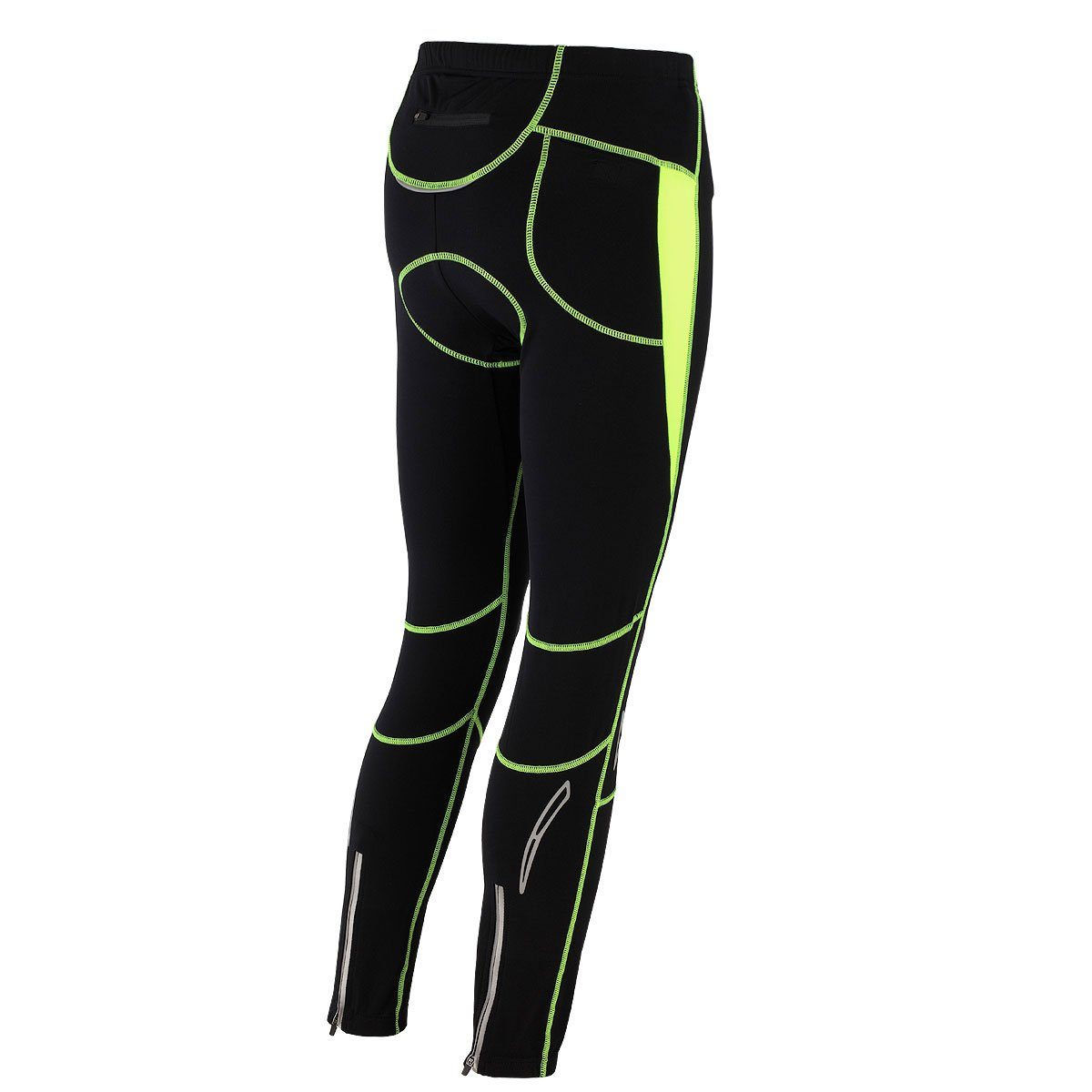 Airtracks Fahrradhose Herren Thermo Radtrikot Set Pro T (Fahrradtrikot Set, 2-tlg) Fahrradhose lang + Fahrradtrikot Langarm für Herbst-Winter,  S M L XL XXL XXXL