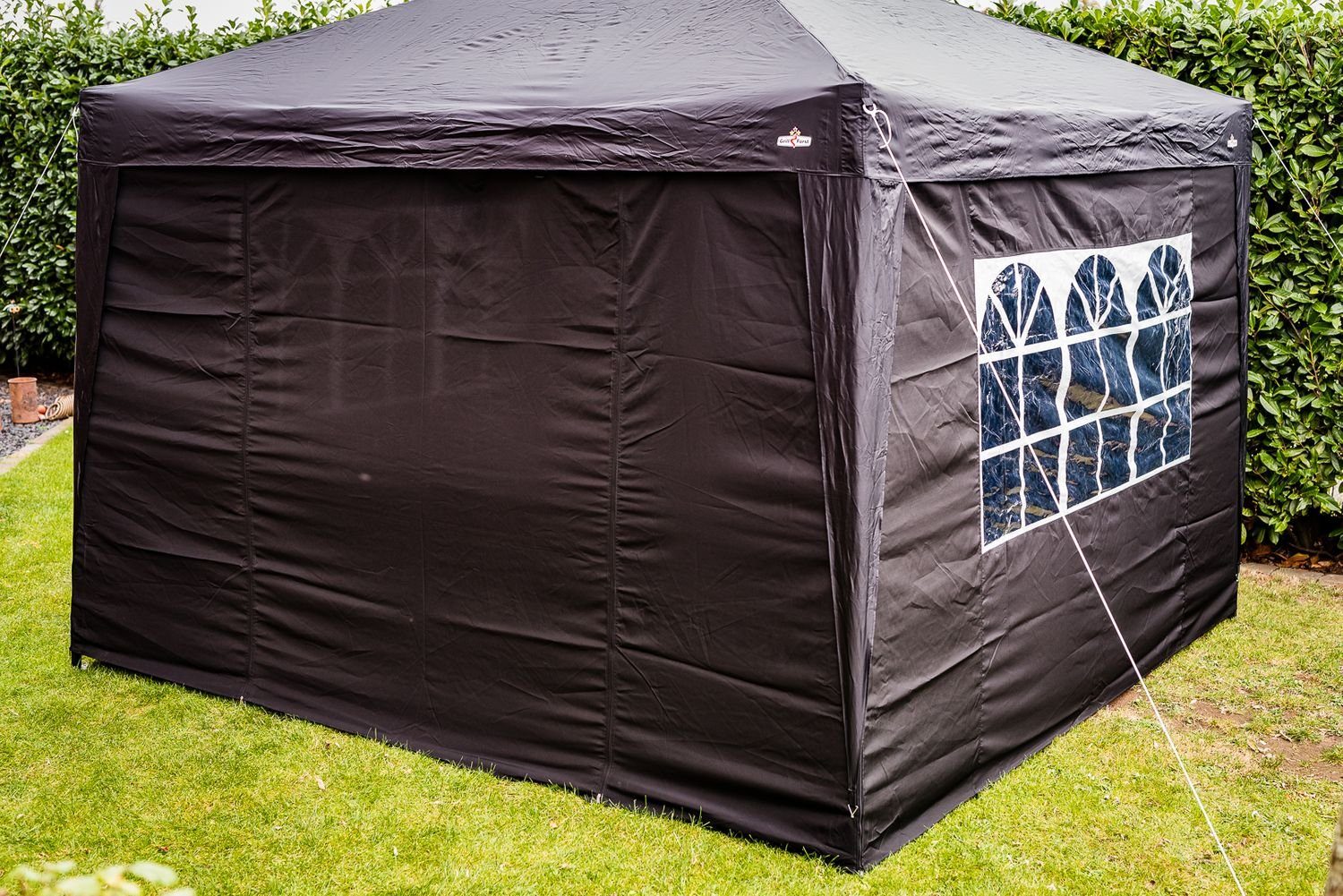 Grillfürst Grillpavillon Grillfürst Seitenwände für 3x3m Grillpavillon / Gartenpavillon / Grillzelt 4er Set - v2