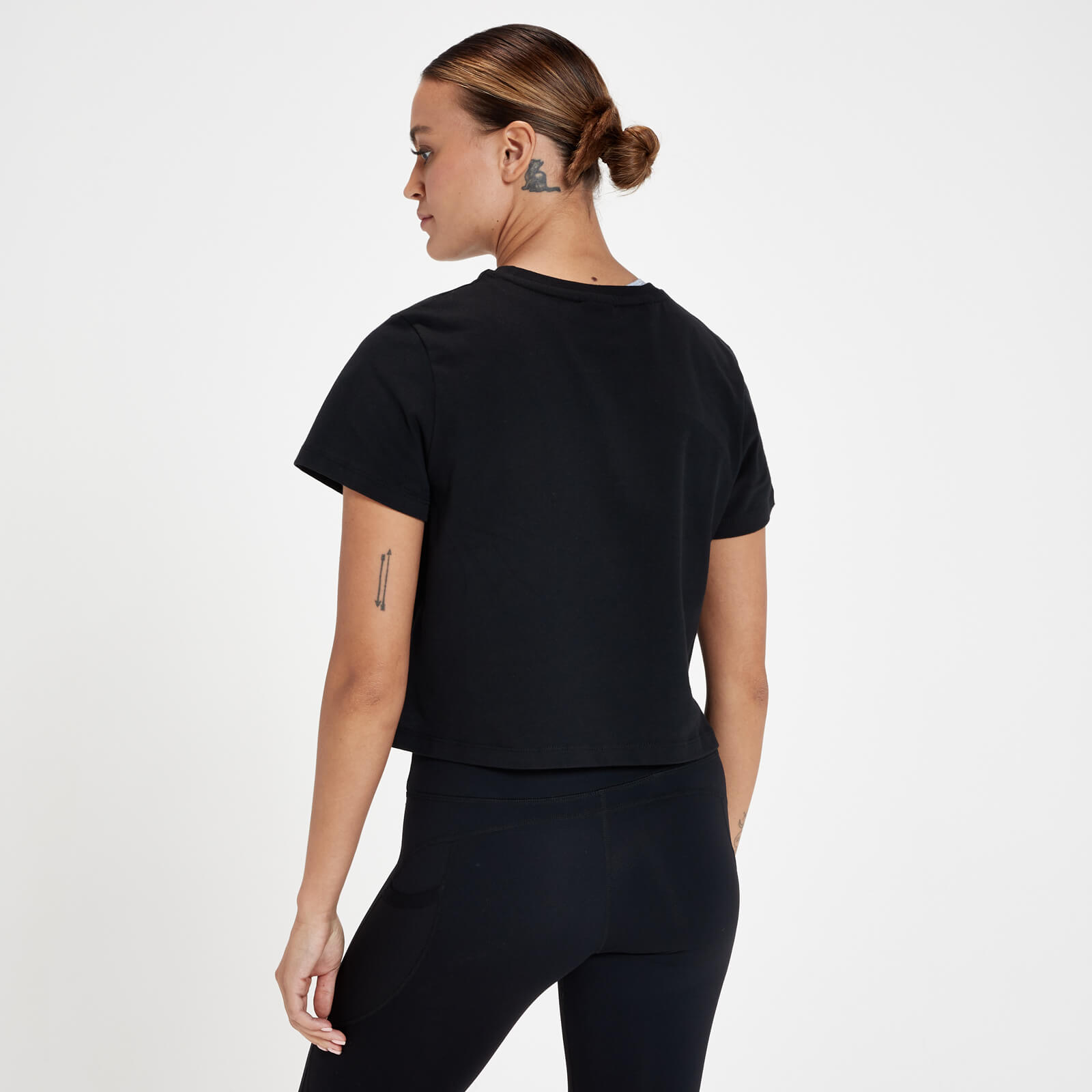 T-shirt court MP Rest Day pour femmes – Noir
