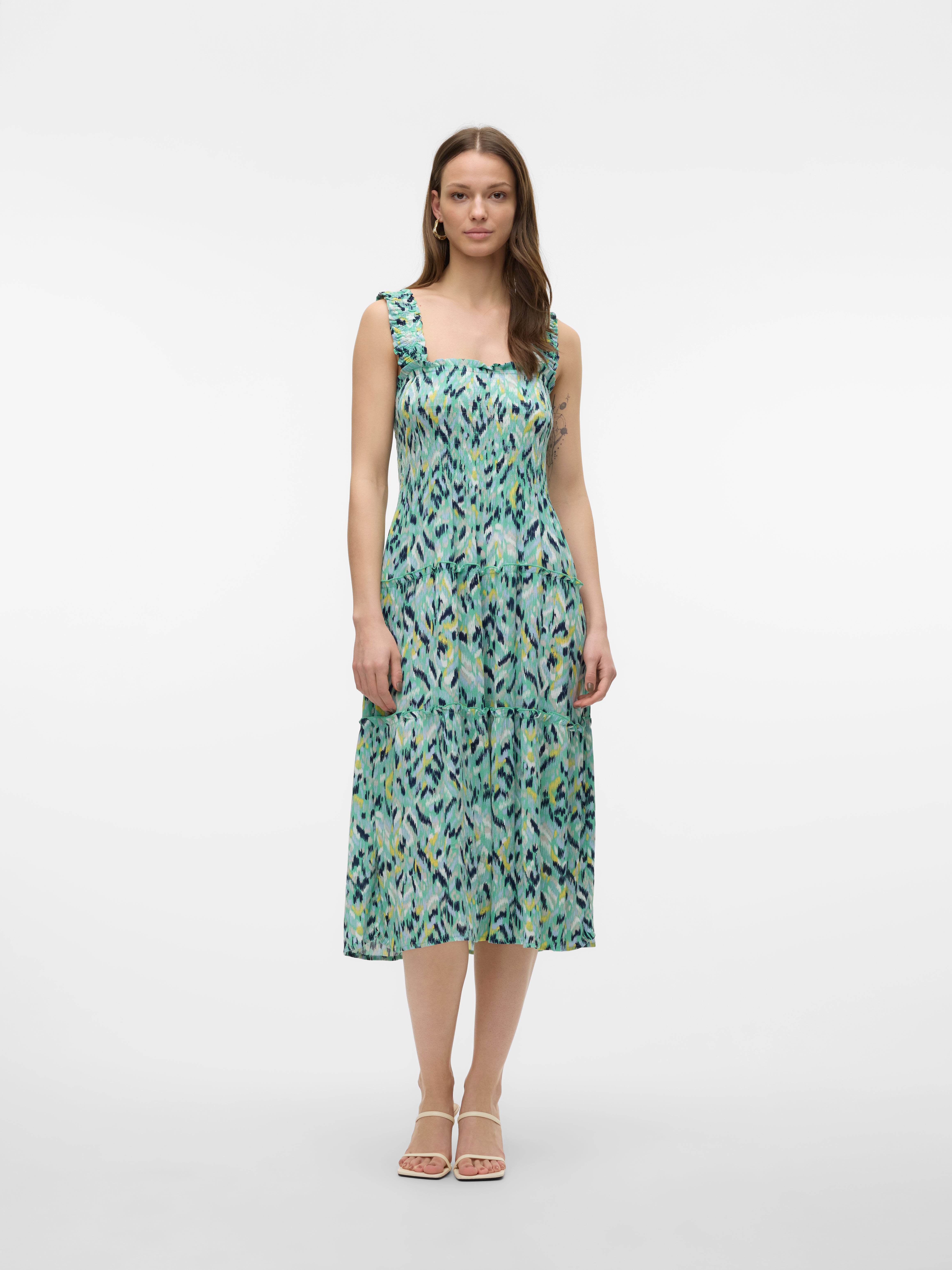VMMENNY Langes Kleid