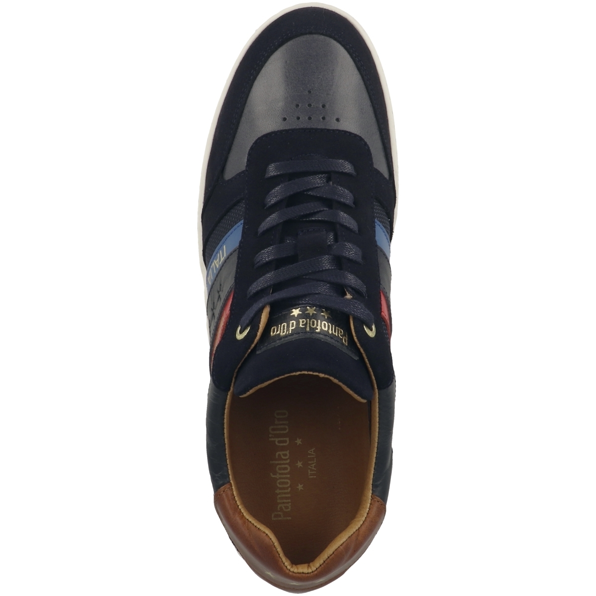Pantofola d Oro Soverato Uomo Low Sneaker Low blau