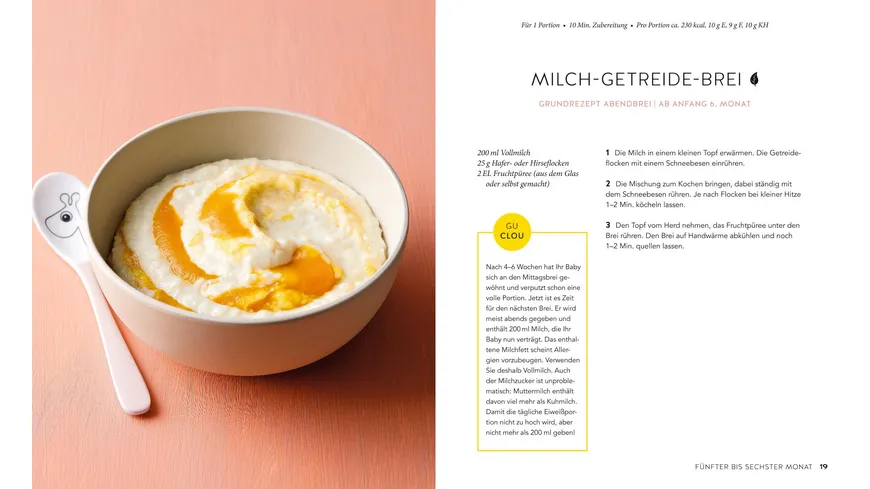 Kochen für Babys