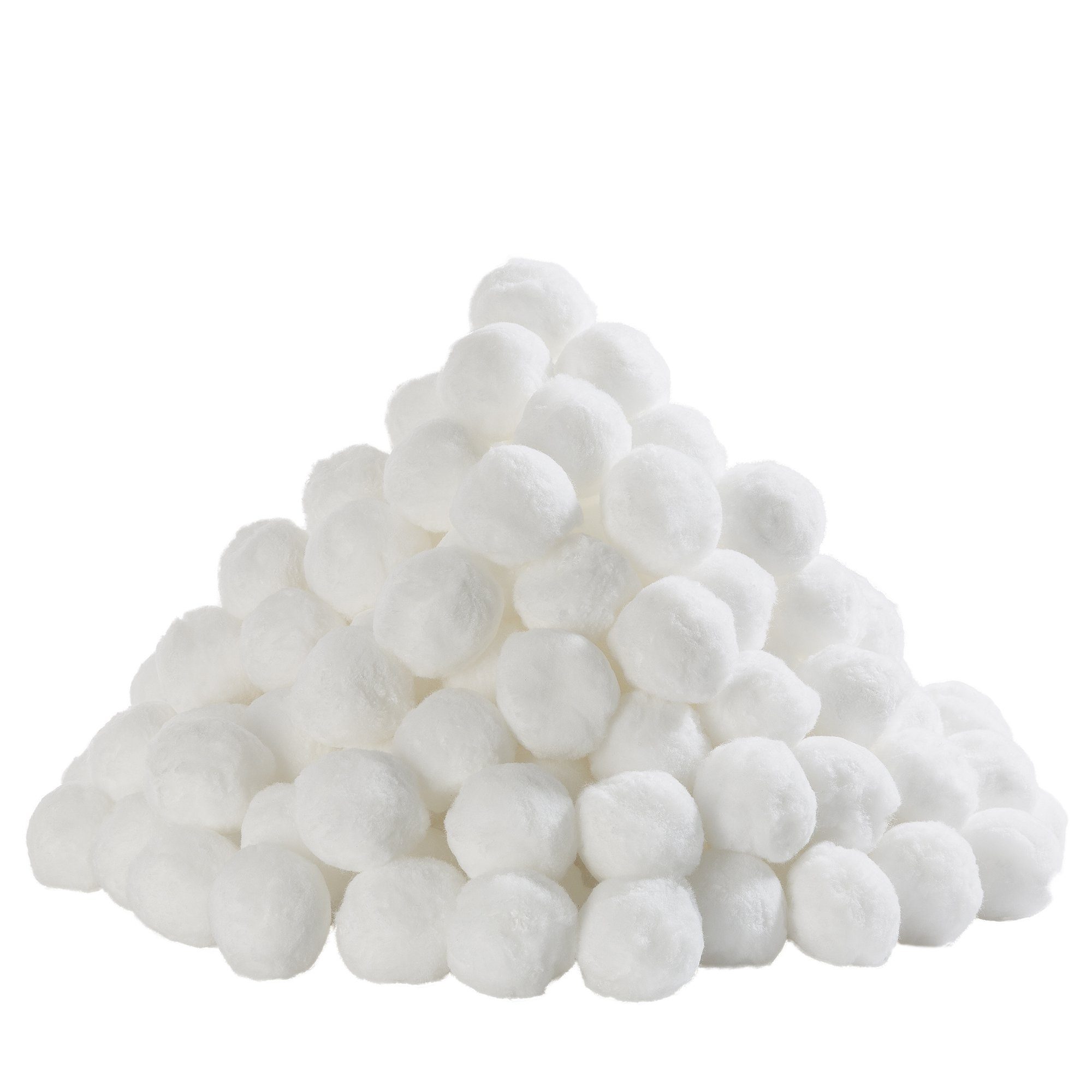 Arebos Filterbälle 700g ersetzen 25 kg Filtersand, aus 100% recyclebaren Polyethylen, für Für alle handelsüblichen Sandfilteranlagen geeignet, 700 kg, (1-St), Durchmesser eines Filterballs: ca. 5 cm, Material: 100 % Polyethylen