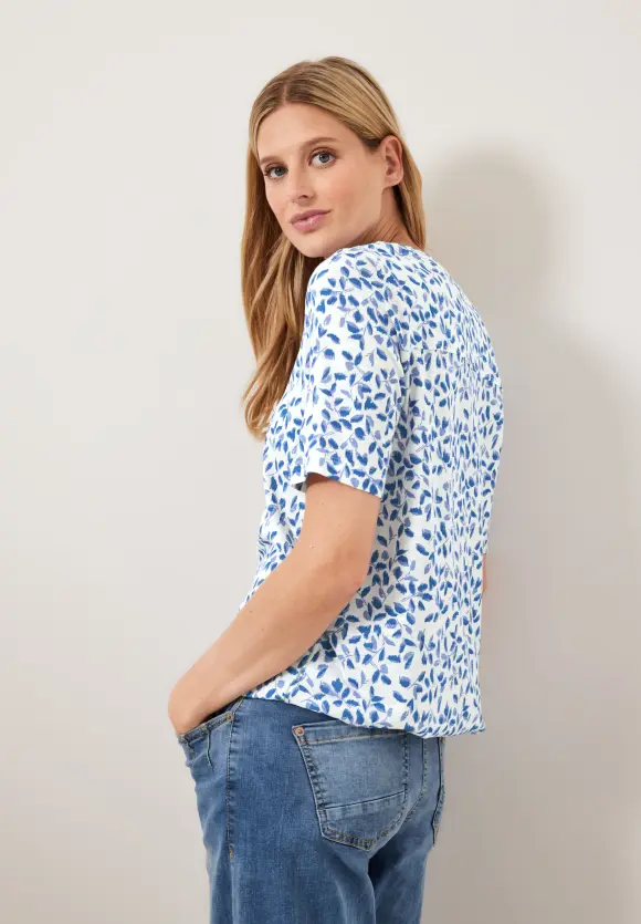 CECIL Minimalmuster T-Shirt