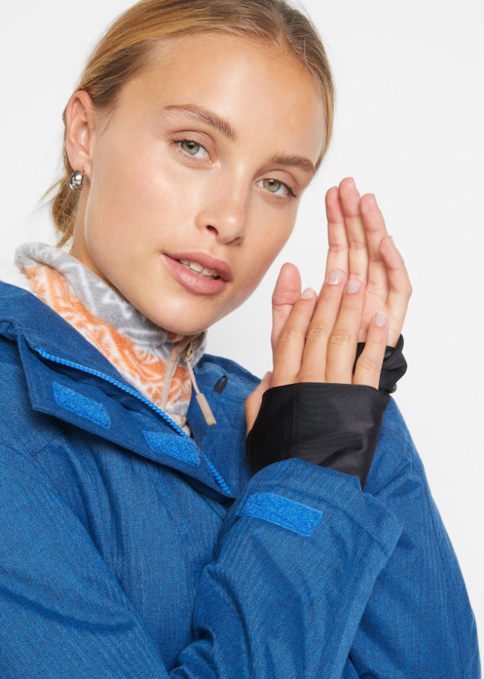 Funktions-Parka mit Teddyfleece und Kapuze