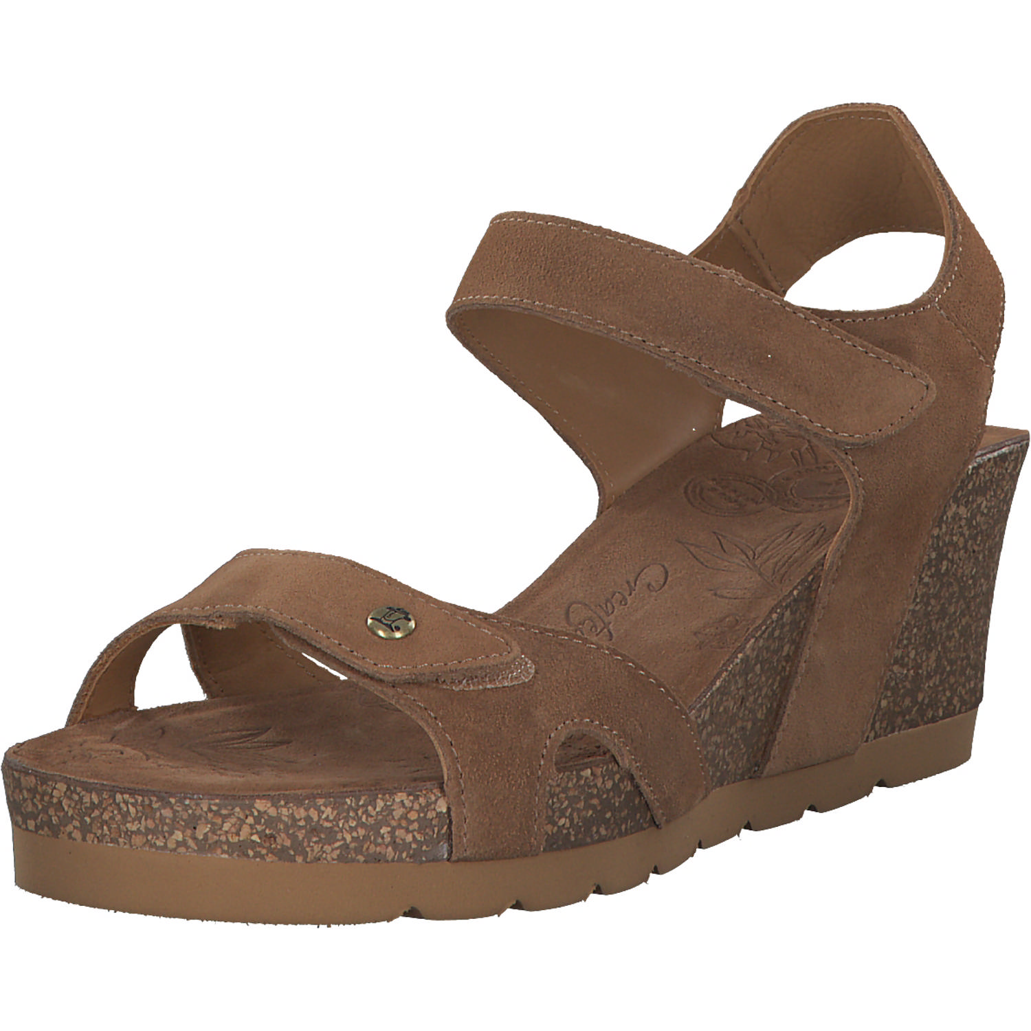 Panama Jack Vila B, Plateau-Sandaletten, Damen, Braun
