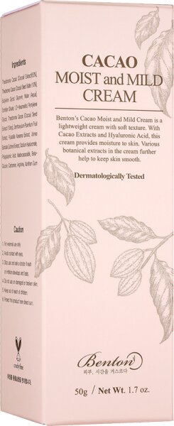 Benton Cacao Moist And Mild Cream Gesichtscreme