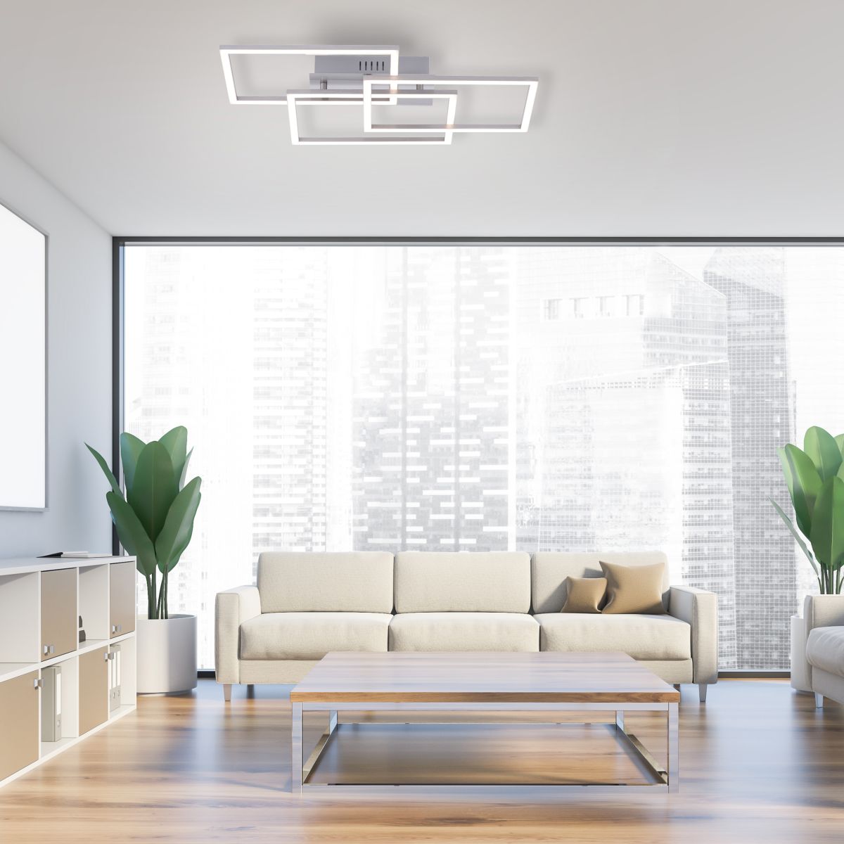 LED Deckenlampe Iven 34 x 54 cm