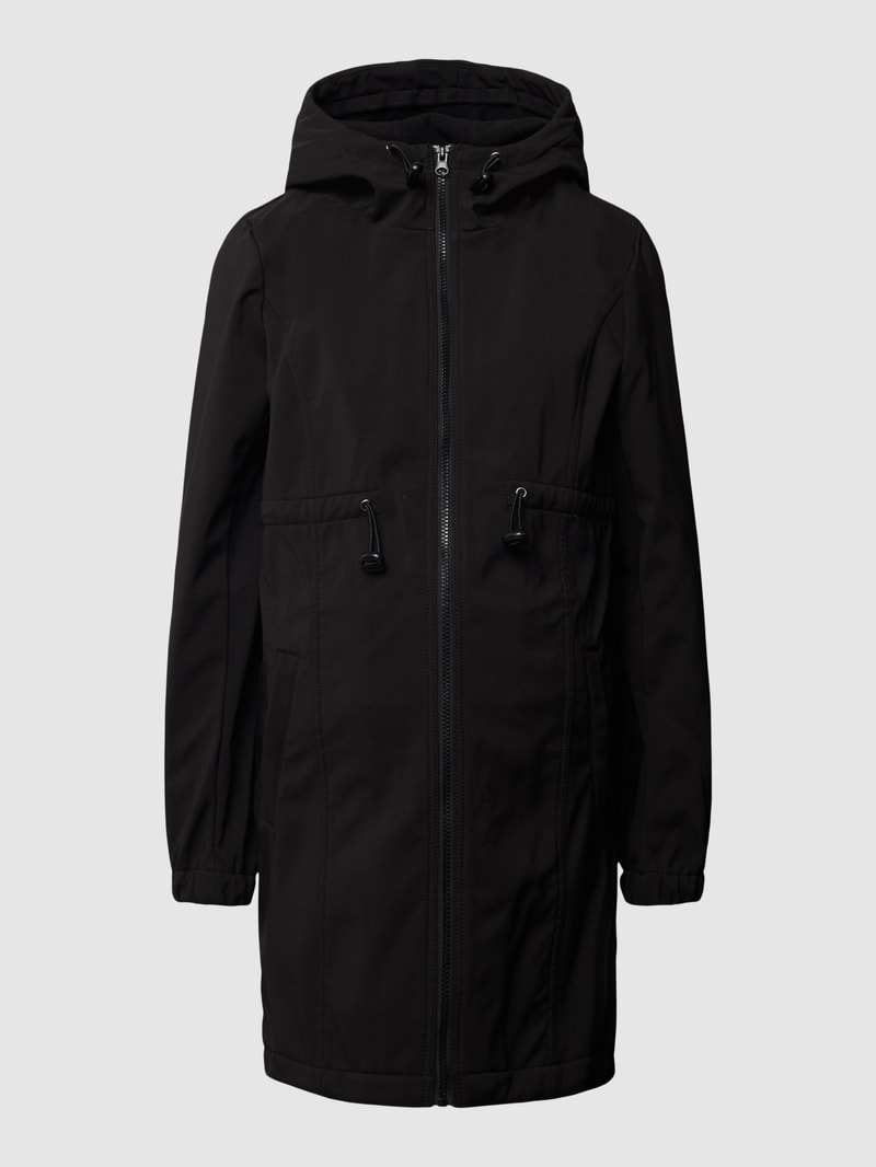 Umstands-Jacke mit Still-Funktion in schwarz
