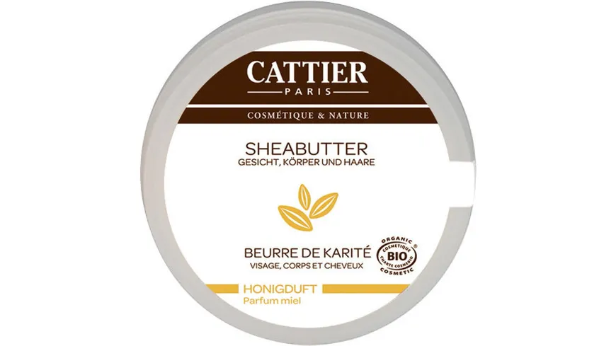 CATTIER Sheabutter mit Honigduft 100 g