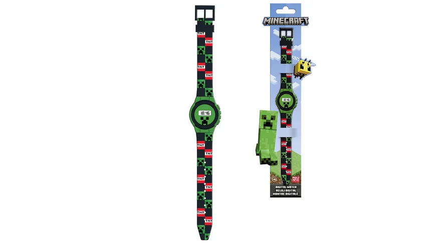 Digitaluhr Minecraft