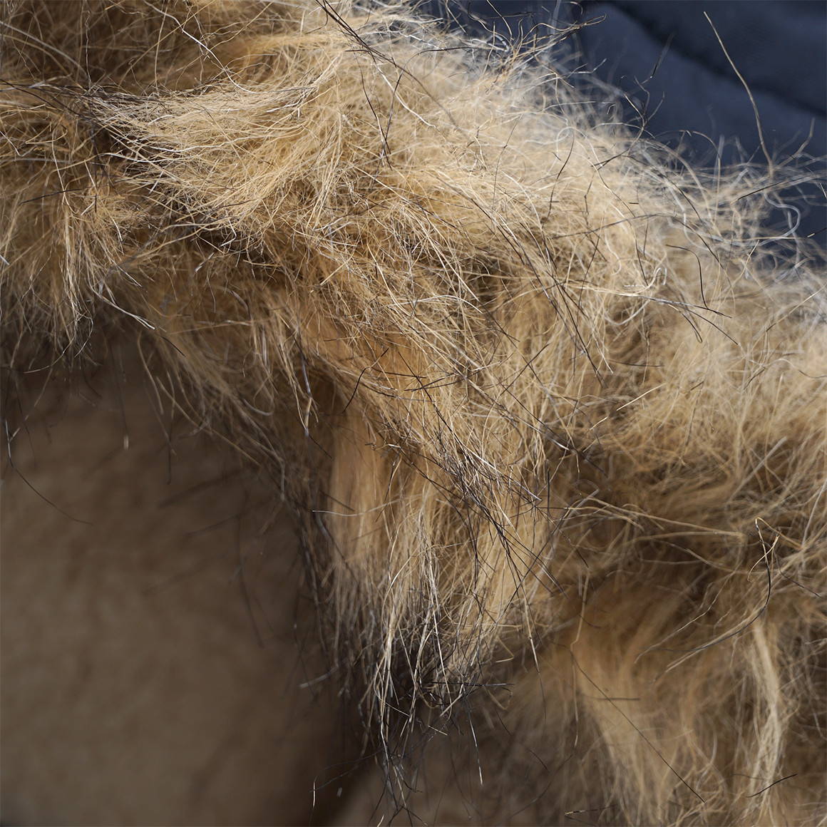 Jungen Parka mit Fellimitat