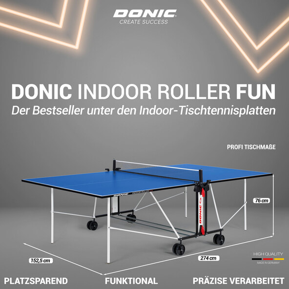 Indoor Tischtennisplatte Roller Fun