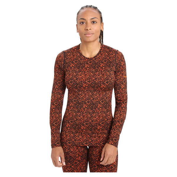 200 OASIS LS CREWE LICHEN Damen - Funktionsshirt
