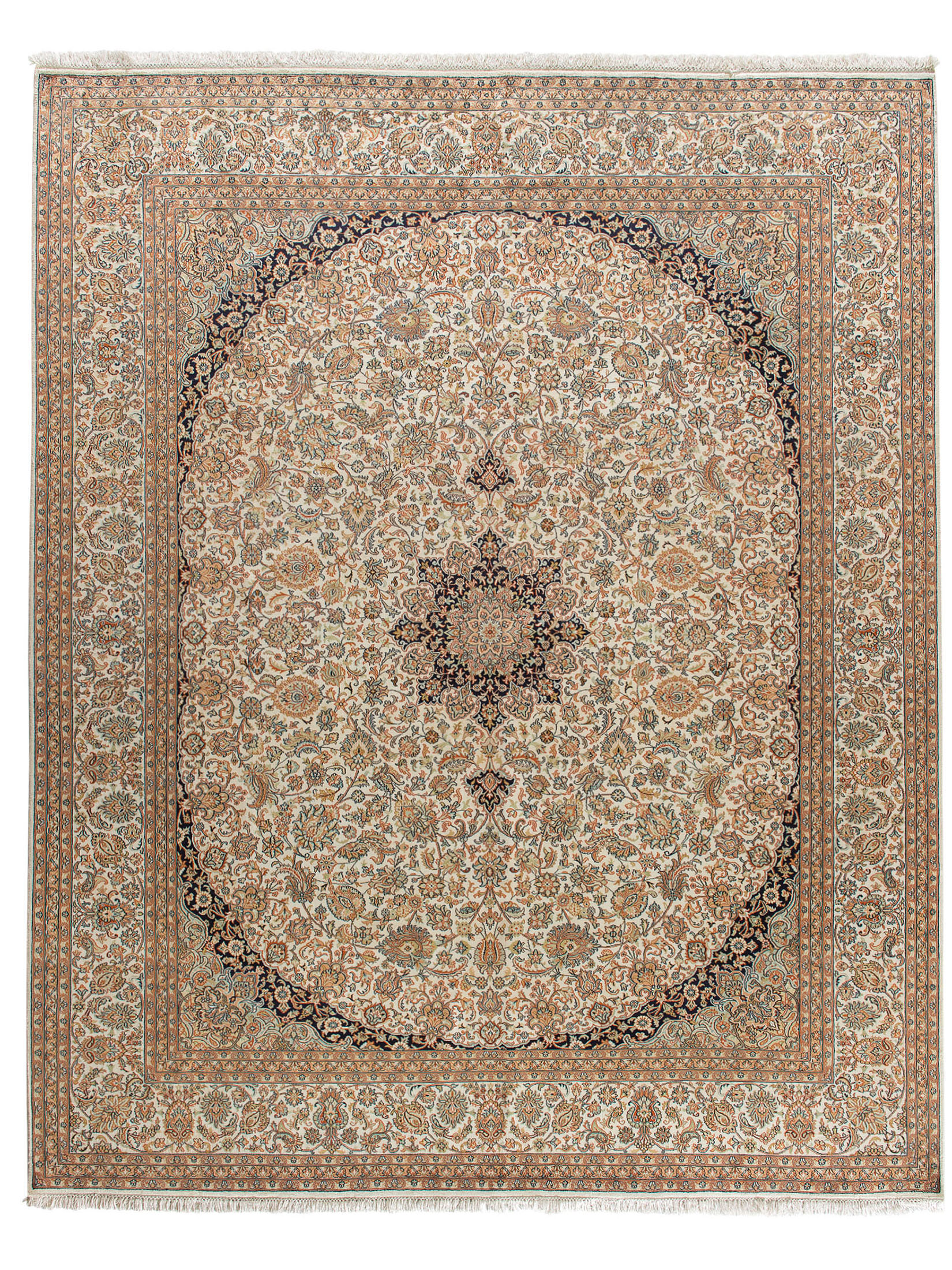 Kaschmir Seide 16/16 ca. 248 x 305 cm, Unikat / Einzelstück