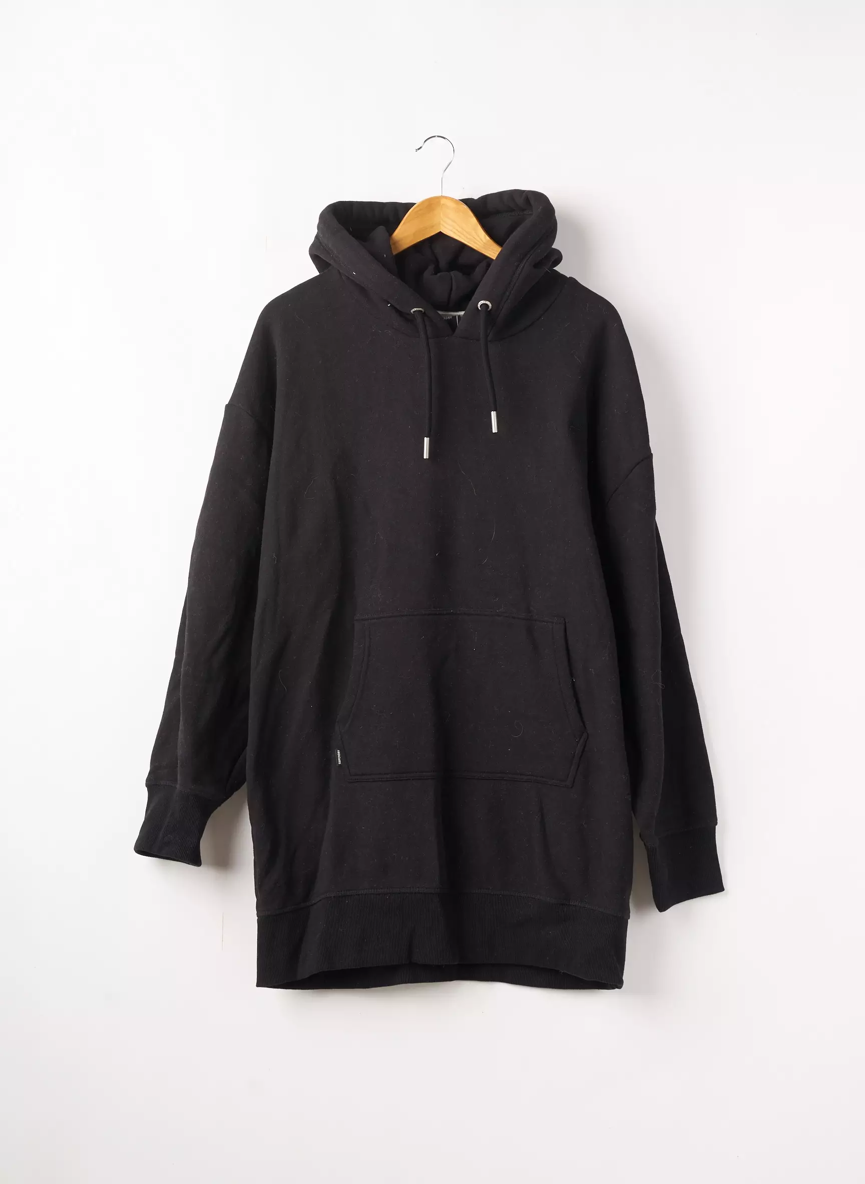 Superdry Sweat Capuche Femme couleur noir