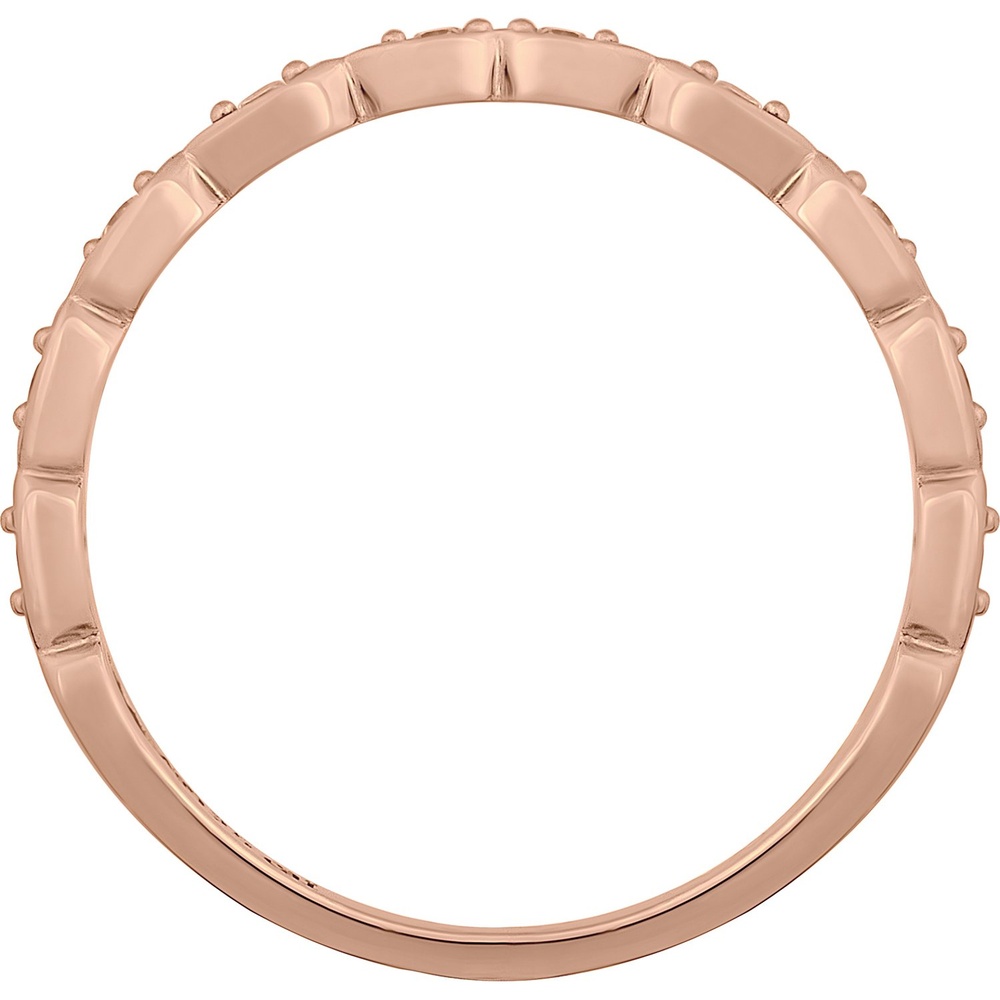 caï Bague pour femme 925 Argent or rose Bague