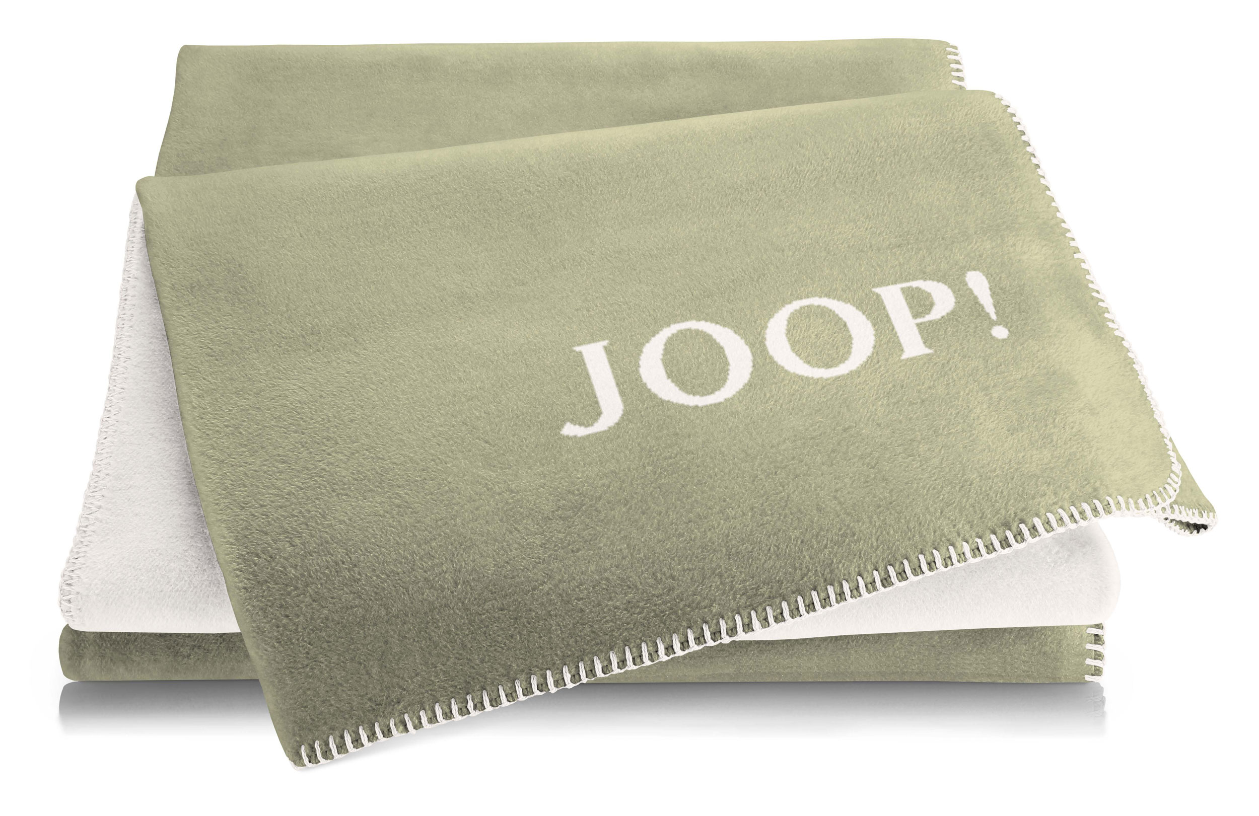 JOOP!Wohndecke salbei-ecru